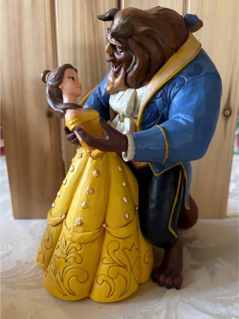 Enesco Beauty and the Beast Moonlight Waltz Disney Traditions Figurine
